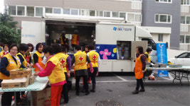 경남ㆍ밀양자봉센터, 사랑의 밥차 운영