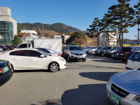 양산시청사 주차난 민원인 불편