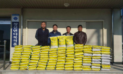 남해군 창선면, 연말 이웃돕기 온정