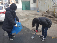 완월동, 청소년 겨울방학 자원봉사활동