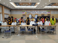 어르신 머리 손질 활력 찾아드렸죠