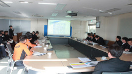 마산소방서, 화재 취약건물 도상훈련