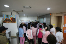 김해동부소방서, 요양병원 합동 소방훈련