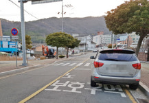 남해군 불법주정차 성행 위험천만