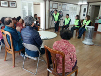 김해시, 경로당 방문 대화의 장 마련