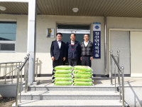 창선면 향우 강도율 씨, 고향에 위문품 기탁