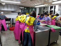 마산합포구 월영동, 무료급식소 봉사