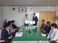 밀양시 삼랑진읍-(주)큐라이트, 자매결연