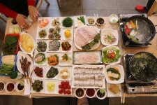 1박2일 여수여행지 추천 사계절횟집 하모샤브샤브로 유명한 여수 맛집
