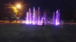 함양 상림공원 음악 분수대 좋아요