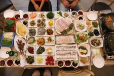 초복에는 전국5대횟집 여수 맛집 사계절횟집 하모샤브샤브가 인기