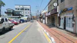 산청군, 읍 소재지 인도ㆍ주차장 조성