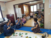 소주동 행정복지센터, 경로당 방문