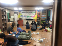산청 시천면, 경로당 순회 봉사 호응