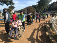 양산시장애인복지관ㆍ부일봉사회, 지체ㆍ뇌병변장애인 가족 남해 나들이