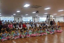 함양 천령유치원, 요양원서 위문공연