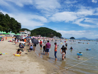 창원 광암해수욕장 관광특수 누렸다