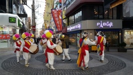 마산합포구 오동동， 새해맞이 지신밟기