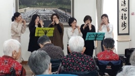 밀양시여성회관 동아리， 시립요양원 위문 봉사