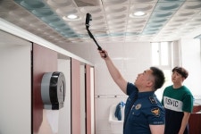 마산중부경찰서， 화장실 불법촬영 카메라 점검