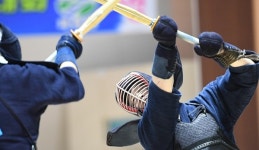 거창서 실력 겨루는 검도 선수들