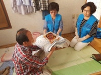 마산회원구 양덕2동 봉사회, 사랑나눔 물품전달