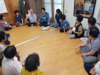 고성읍행정복지센터, 무더위쉼터 경로당 방문