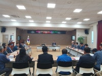 남해군 상주면 기관단체장협의회 정기회의