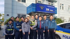 진영철 김해서부경찰서장， 지구대ㆍ파출소 초도 순시