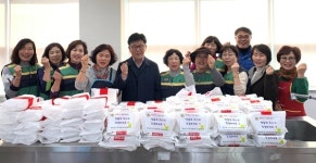 밀양시 삼문동 주부민방위기동대, 칼국수 나눔 봉사
