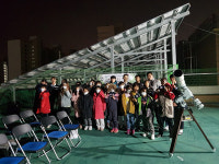 진주 문산중 불을 끄고 별을 켜다 진행