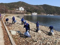 바르게살기운동 삼동면위원회， 해안가 환경정비