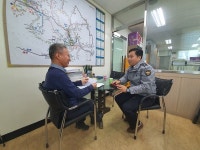 김해서부署， 사업용 자동차 사고 예방 간담회