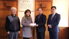 동원과기대 이경희 동문， 모교에 장학금 기탁