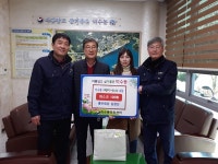통영시 광도면 지사협， 취약계층 마스크 전달