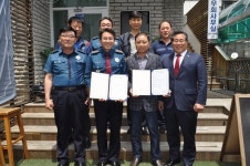 거제경찰서ㆍ옥포시장상인회， 지역경제 살리기 협약