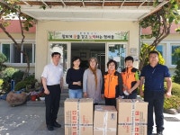 창원소방서 여성의용소방대, 동보원 아동복 기증