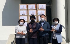 창녕군 유어면， 긴급재난지원금 기부 행렬 이어져