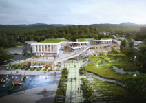 사천 국민체육센터 설계공모 당선작 선정