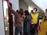 창원 성산 사파동 120기동대， 독거노인 가정 집수리