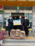 고성 회화면 한사랑교회ㆍ거류영농조합， 쌀 기탁