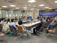 남해읍 주민자치회， 스마일ㆍ친절운동 난상토론회