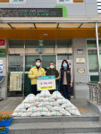 고성 구영대 당항마을 이장, 쌀 10㎏ 24포대 기탁