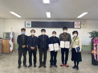 거창군 북상면 아동위원회, 저소득가정 장학금 전달