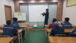 외국인 노동자 소방대 편성 진화 앞장