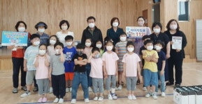 창녕군 고암면ㆍ아동위원, 학대예방 홍보 고암초 방문
