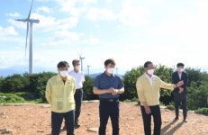 구인모 거창군수， 감악산 항노화웰니스체험장 점검