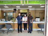 산청서， 전화금융사기 예방 축협직원 감사장 전달