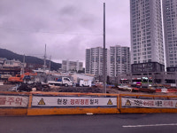 마산 월영광장 조성 공사 하세월 주민 불편