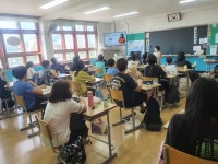 고성소방서， 고성초 6학년 비대면 심폐소생술 교육